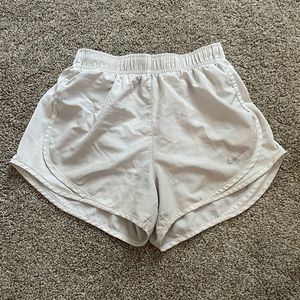 White Nike Shorts Womens Extra-Small